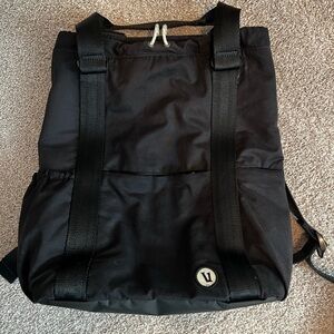 Vuori Black Backpack